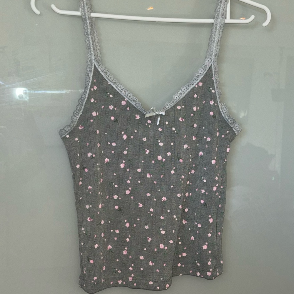 H&M babydoll lace tank